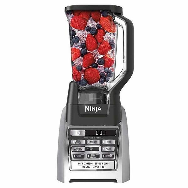 Shop Ninja Auto Iq Total Boost Kitchen Nutri Blender System With 1500 Watts Professional Base Bl687co Certified Refurbished Overstock 20612298