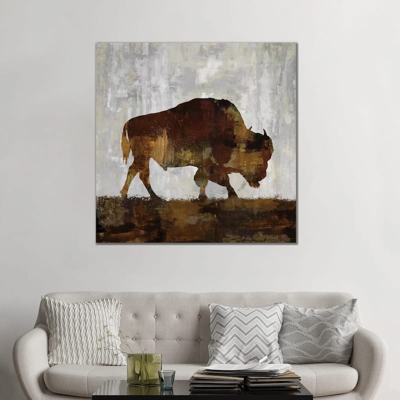 iCanvas "Bison" by Carl Colburn Canvas Print