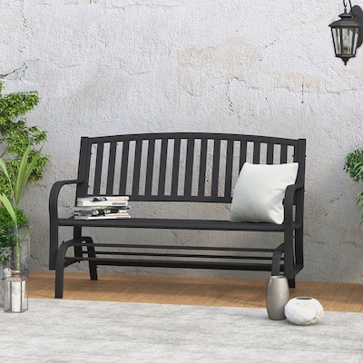 Maypex Double Seaters Steel Glider Bench