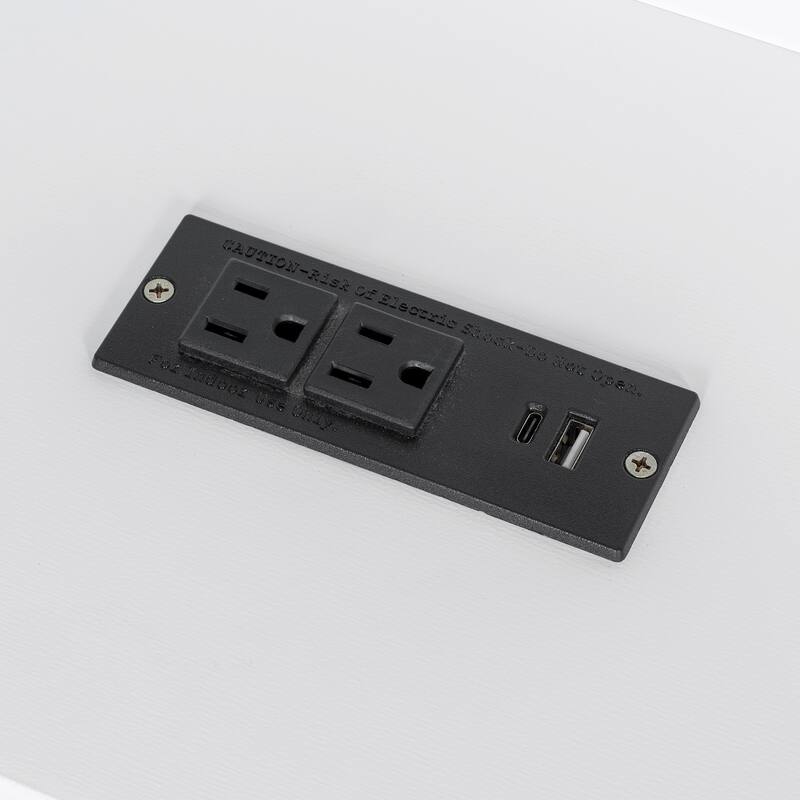 Wooden L Shaped Platform Bed Frame with Trundle for 3, Twin Size L Shaped Daybed with Shelves, Drawer and Charging Station