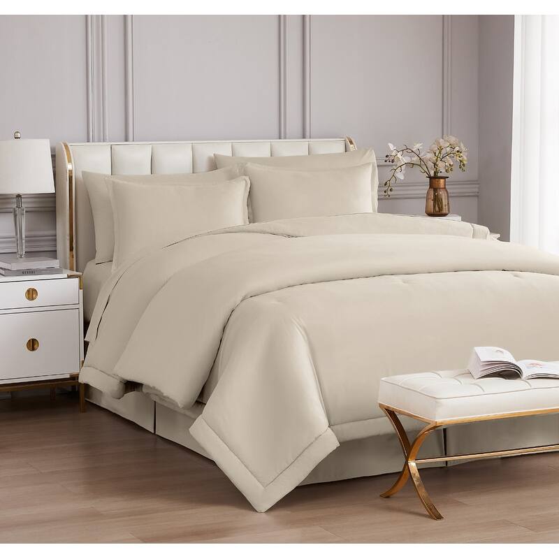 Microfiber sheet set - One fiited sheet, one flat sheet, pillow case(s)