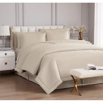 Microfiber sheet set - One fiited sheet, one flat sheet, pillow case(s)