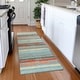 preview thumbnail 84 of 132, Premium Washable Super Soft Stripe Mayfield Rug Sky - 2'3" x 7'6"