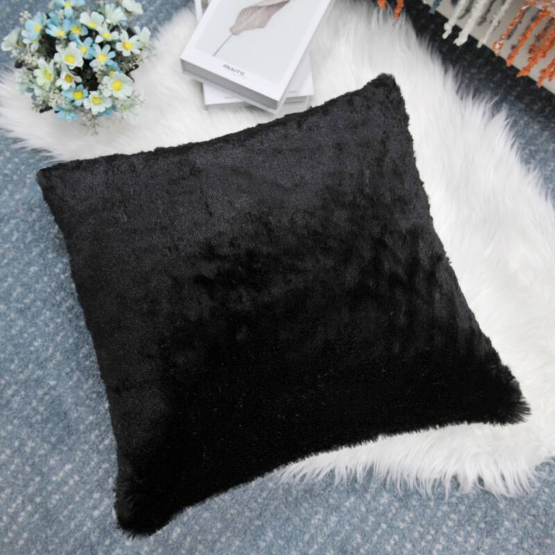 Fauxfur Pillow Shell Set 20'X20"