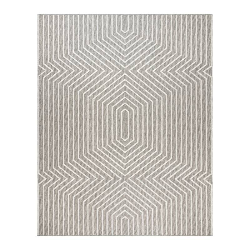 Gertmenian Malini Polypropylene Modern Abstract High-Low Area Rug Collection