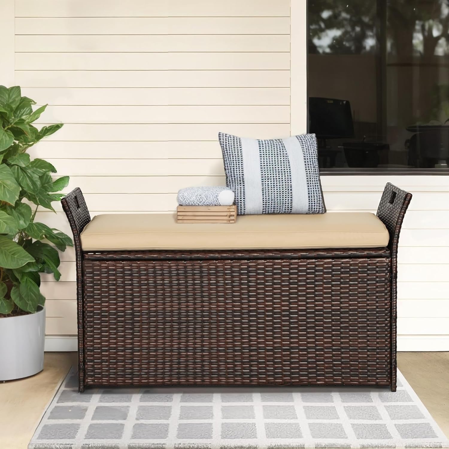 Outdoor Storage Benches Bed Bath Beyond