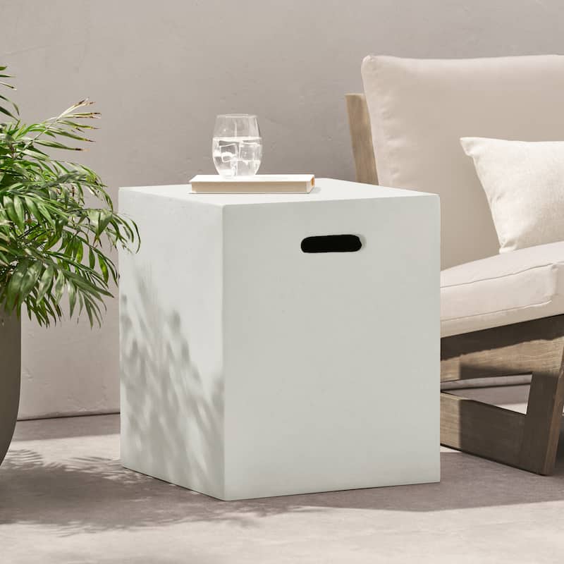 Zahra Tufted Fabric Storage Ottoman by Christopher Knight Home