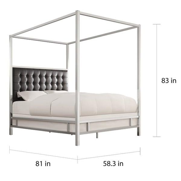 Overstock canopy deals bed
