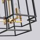 8 - Light Lantern Tiered Chandelier