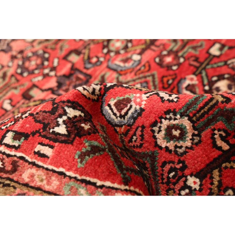 ECARPETGALLERY Hand-knotted Andelz Light Red Wool Rug - 2'9 x 9'1