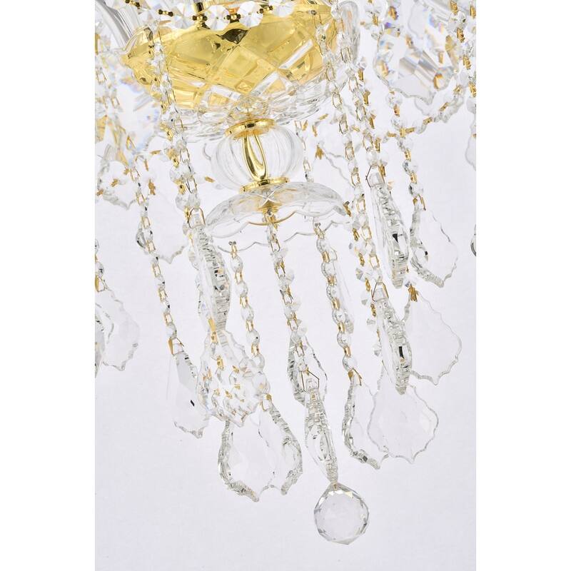 Verona 15-Light 33 in. Chandelier (Available in Chrome and Gold)