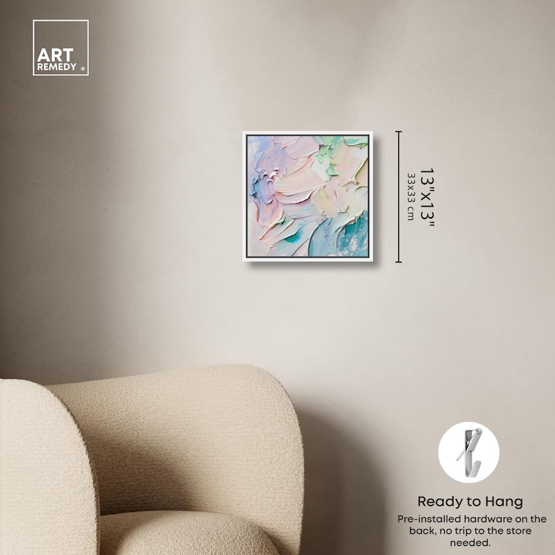 Flowing Mousse I Canvas by Art Remedy