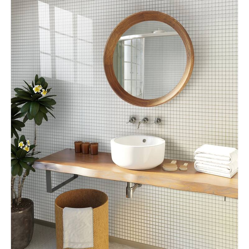 Apollo tile 12" x 12" Colorway Matte Warm Greige Glass Tile (9.67 sq ft/case) - 10 Pack
