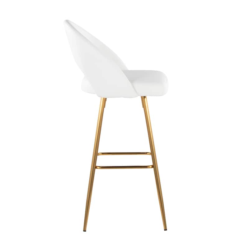 Renee Upholstered 30" Fixed-height Barstool - Set Of 2