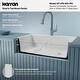 preview thumbnail 37 of 82, Karran Drop-In Quartz 33 in. 1-Hole Single Bowl Kitchen Sink Kit