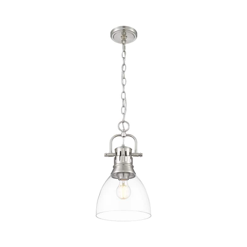 Golden Lighting 3602-S PW Duncan 9" Wide Mini Pendant