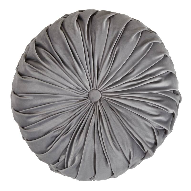 Velvet Pintuck Throw Pillow