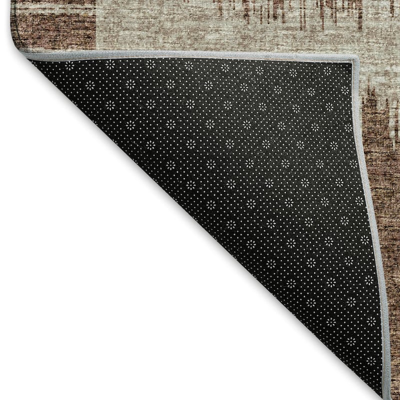 Premium Washable Super Soft Contemporary Geo Mayfield Rug