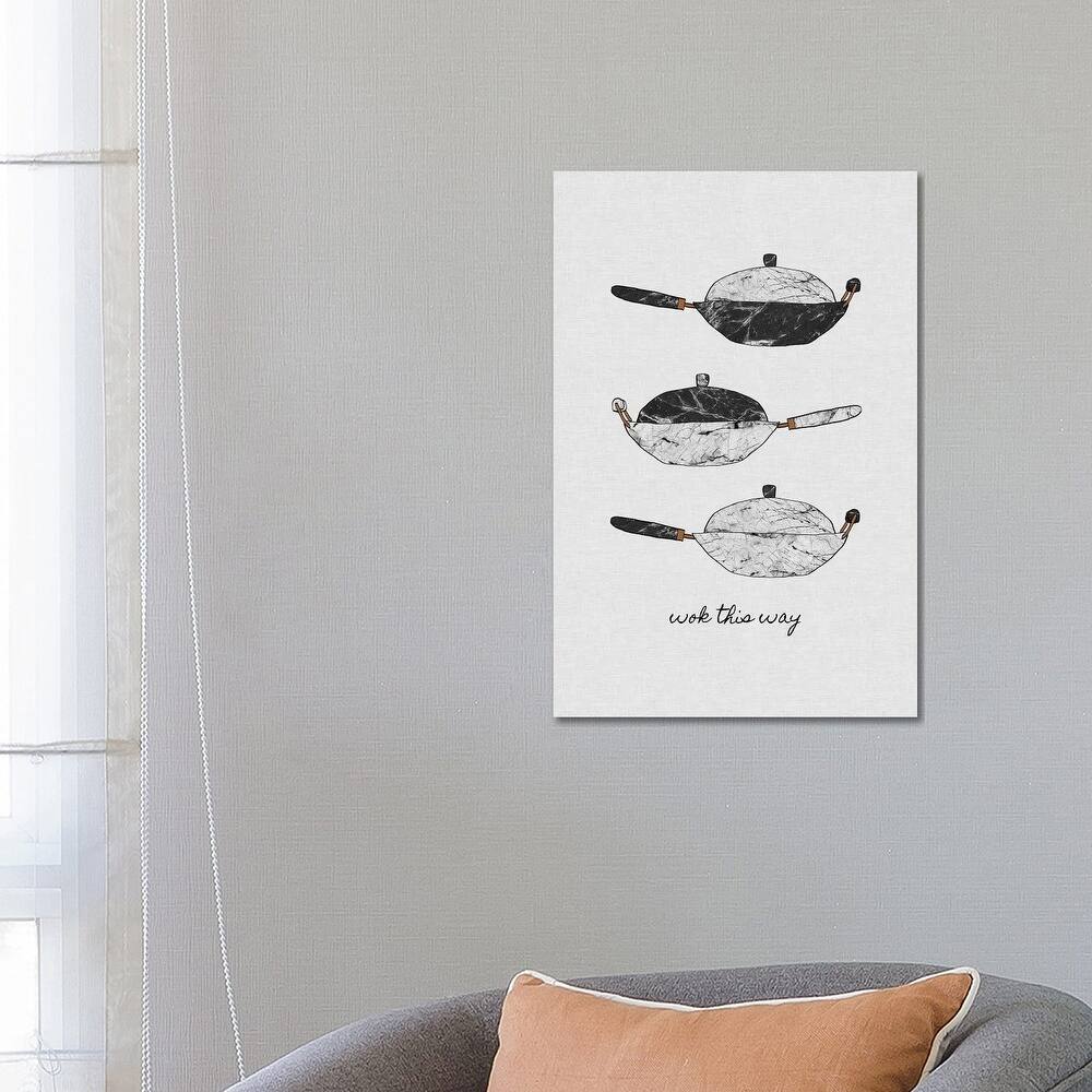 iCanvas "Wok This Way" by Orara Studio Canvas Print