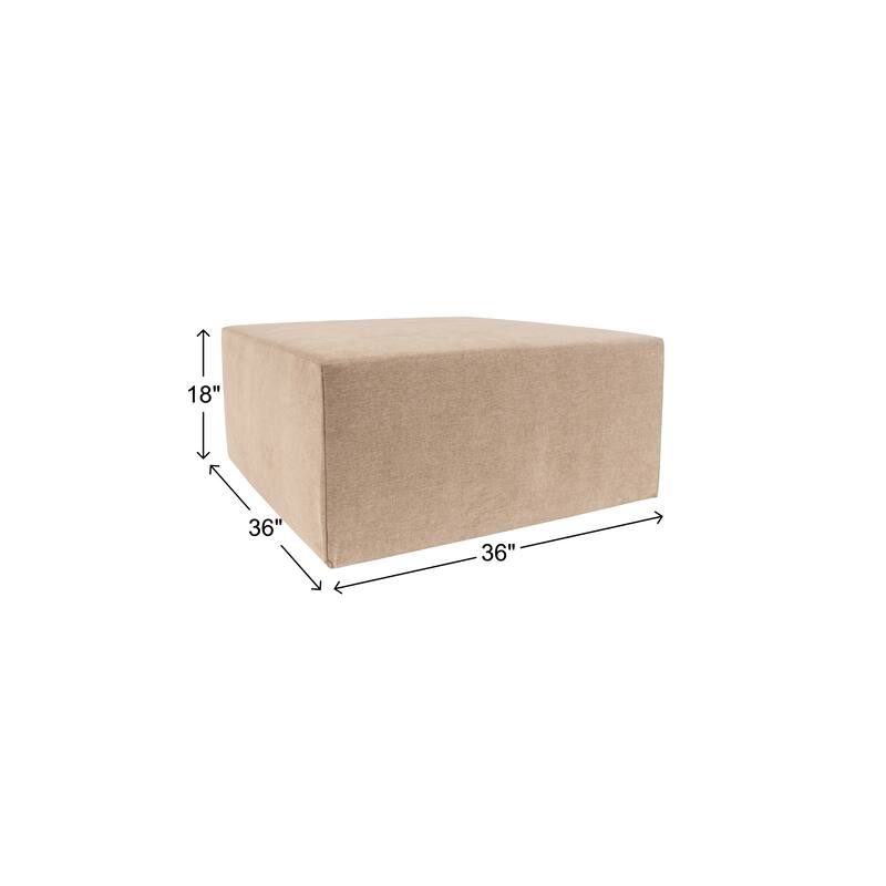 Komodo Sand Universal 36 Square Ottoman