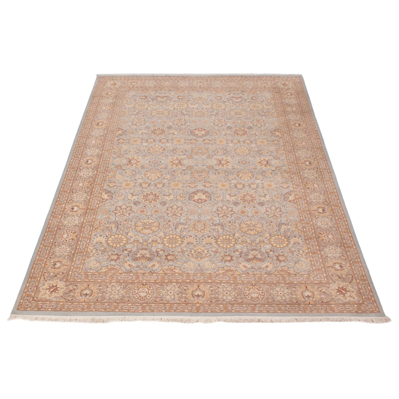 ECARPETGALLERY Hand-knotted Pako Persian 18 Of 20 Blue Wool Rug - 6'3 x 9'4