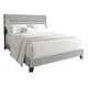 preview thumbnail 2 of 31, CraftPorch 4-pieces Contemporary Grey Bed with Dark Grey Furniture Bedroom Set