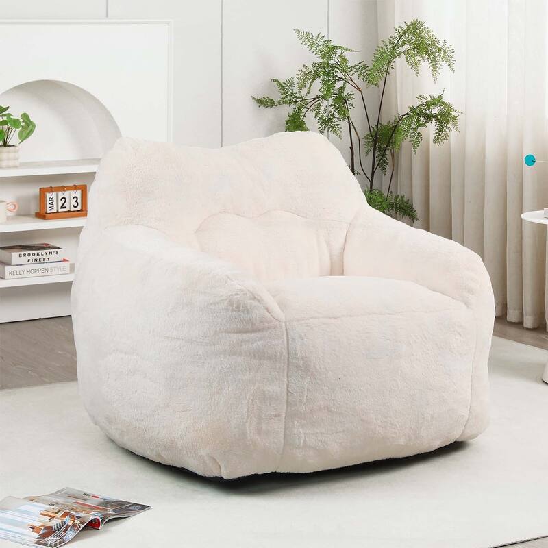 Modern Bean Bag Chair with Armrests,for Ultimate Relaxation in Living Room and Bedroom