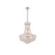 preview thumbnail 1 of 7, Elegant Lighting 14-light Chrome Royal Cut Crystal Hanging Fixture Silver