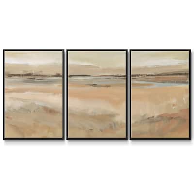 Earth Tone Landscape II - Multi Piece Framed Canvas