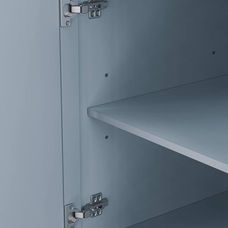 Kitchen Island with Drop Leaf, Adjustable Shelf, Spice Rack, Towel Rack, 2 Doors and 5 Drawers