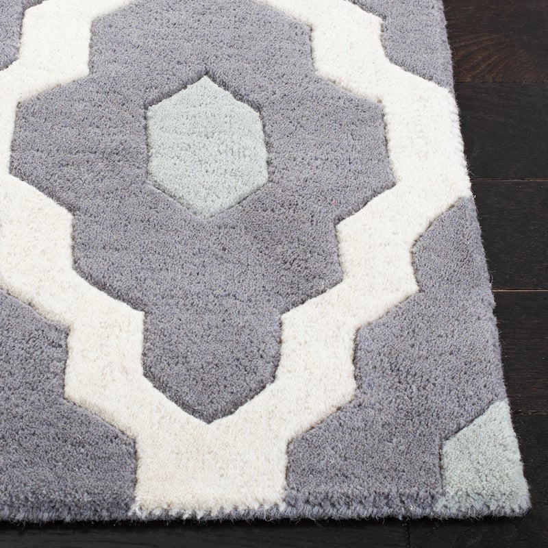 SAFAVIEH Handmade Chatham Sutapa Modern Moroccan Wool Rug