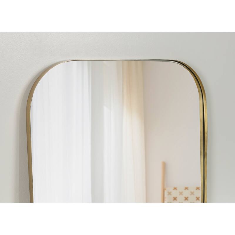 Kate and Laurel Rollo Decorative Framed Wall Mirror