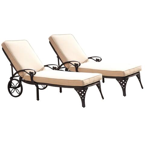 Sanibel Chaise Lounge with Cushion by homestyles