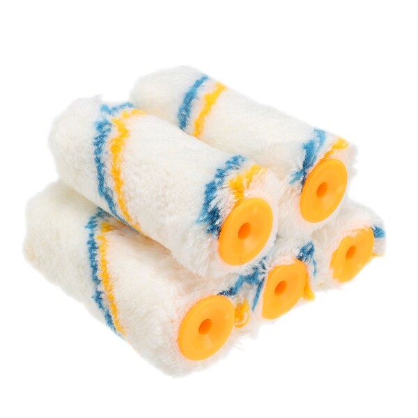 Shop 4 Inch Home Wall Mini Fiber Paint Roller Cover Nap 1 ...