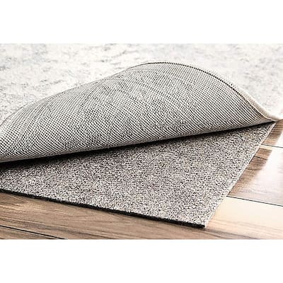 Non-slip Grey Noise Reducing Carpet Mat Rug Pad for Hard Floors