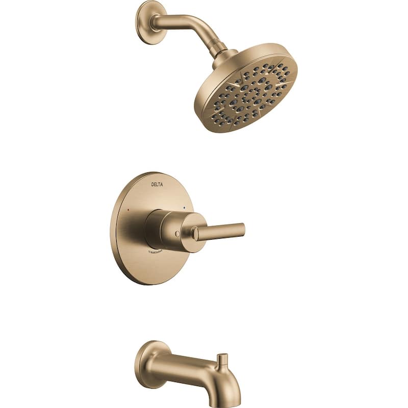 Delta T14442 Altado Monitor 14 Series Single Function Pressure - Champagne Bronze