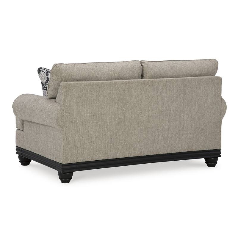 Signature Design by Ashley Elbiani Gray/Black 2-Piece Upholstery Package - 99" W x 40" D x 41" H