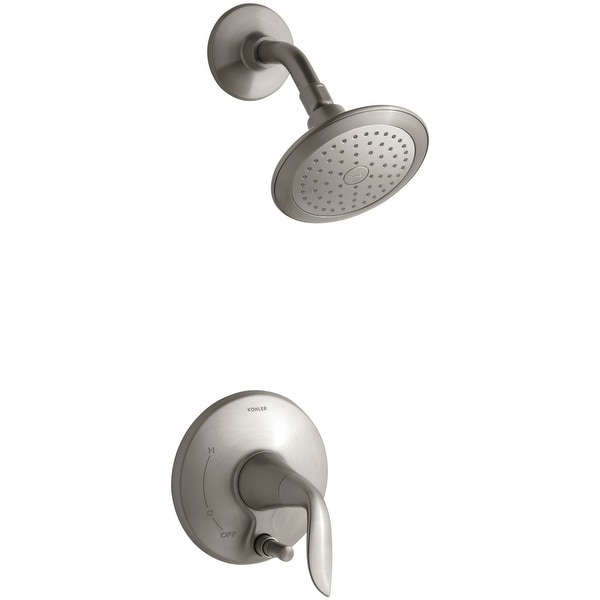 Kohler K-T5319-4E Refinia Single Handle Shower Valve Trim Only with Metal Lever Handle, and 2.0 GPM Single Function Shower Head