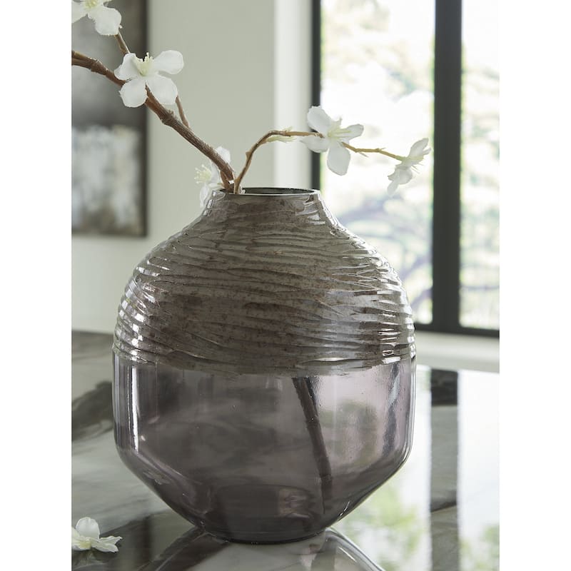 Signature Design by Ashley Harpwick Iridescent Gray Vase