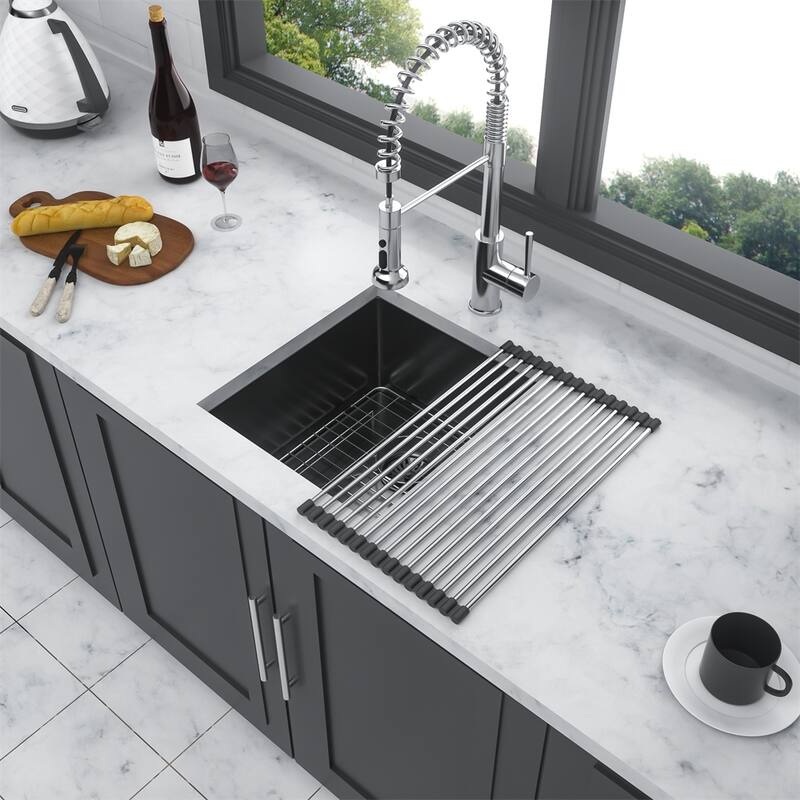 Singel Bowl Kitchen basin 16 Gauge Stainless Steel with 10 Inch Deep