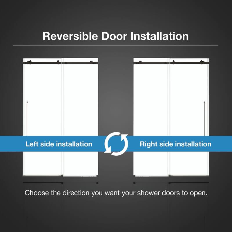 Selby Frameless Sliding Clear Alcove Shower Door