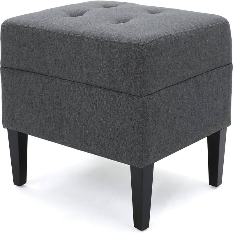 Ottoman Dark Grey - Grey