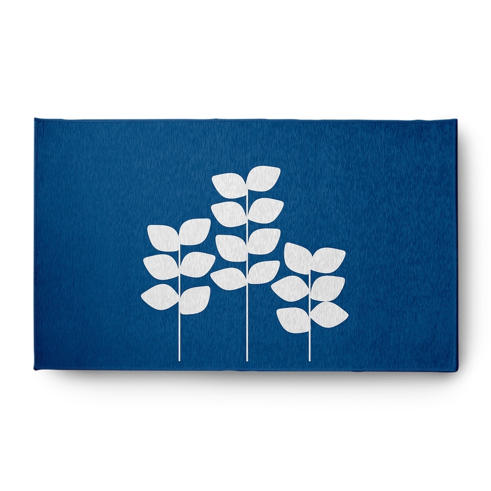 Simple Stems Spring Chenille Indoor/Outdoor Rug