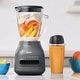preview thumbnail 5 of 4, Oster 8-Speed Glass Jar Blender with 20oz Blend-n-Go Cup