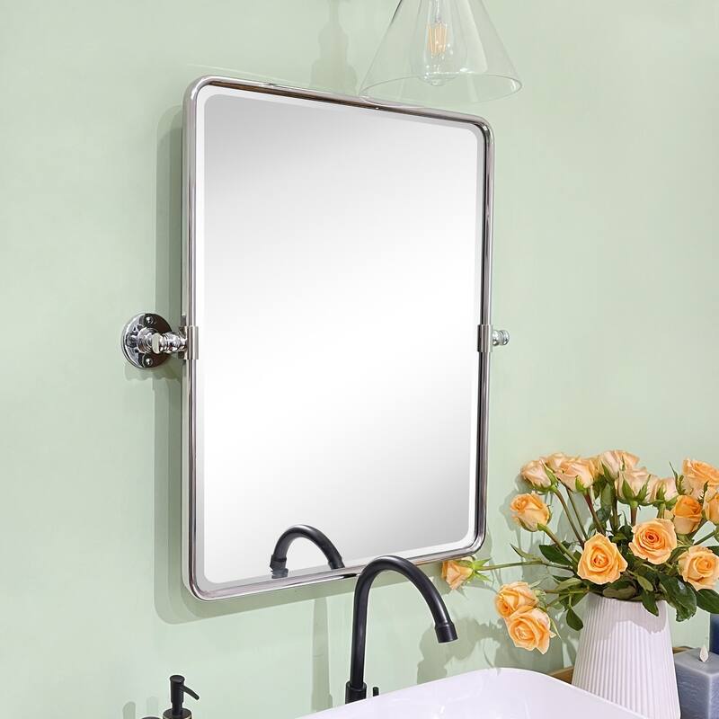 Woodvale Rectangle Metal Wall Mirrors
