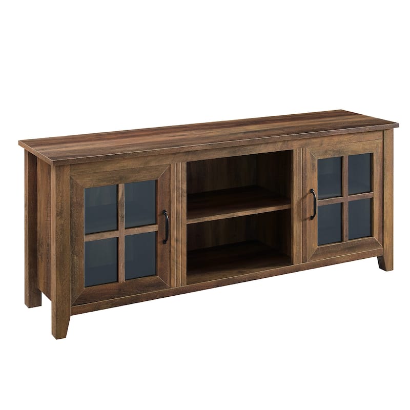 Middlebrook Designs Dornbirn 58-inch Glass-Door TV Stand