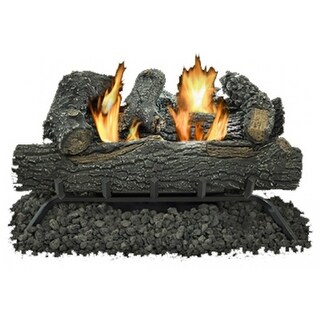 Shop Kozy World Gld2455t Thermostatic Vent Free Gas Log Set 24