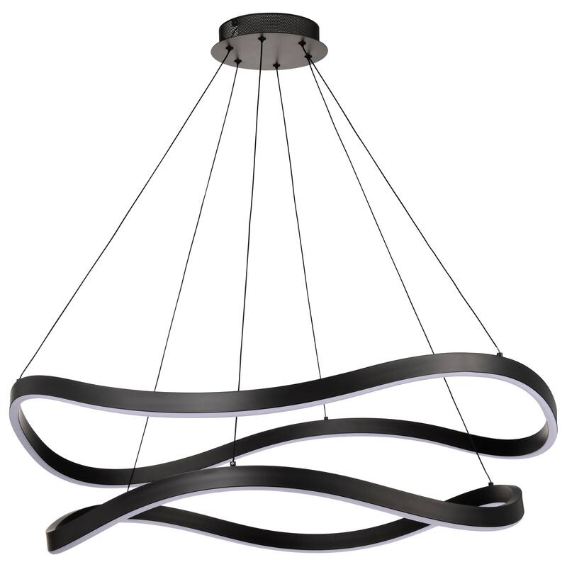 Sylas 36 Inch LED Pendant Matte Black Finish - Matte Black