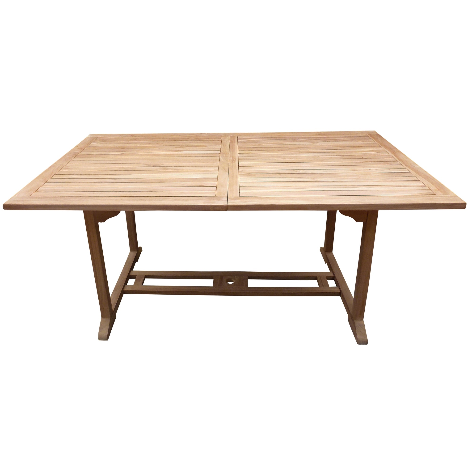 Seven Seas Teak San Juan Teak Wood Rectangular Outdoor Patio