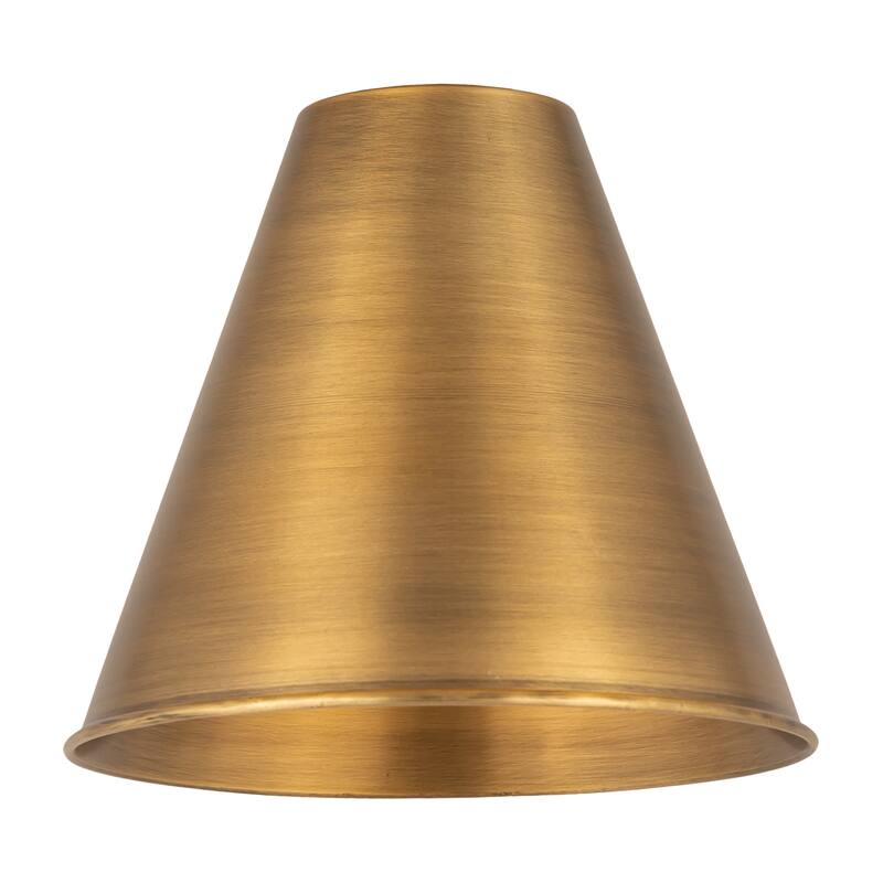 Innovations Lighting Ballston Cone - 1 Light 8" Semi-Flush Mount